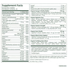 Vita•Min•Herb® For Men by The Synergy Company has a supplement facts label showing amounts and daily values per 4-tablet serving, with fermented vitamins, B-complex, magnesium, plant extracts, enzymes, herbal blends, and organic ingredient notes.