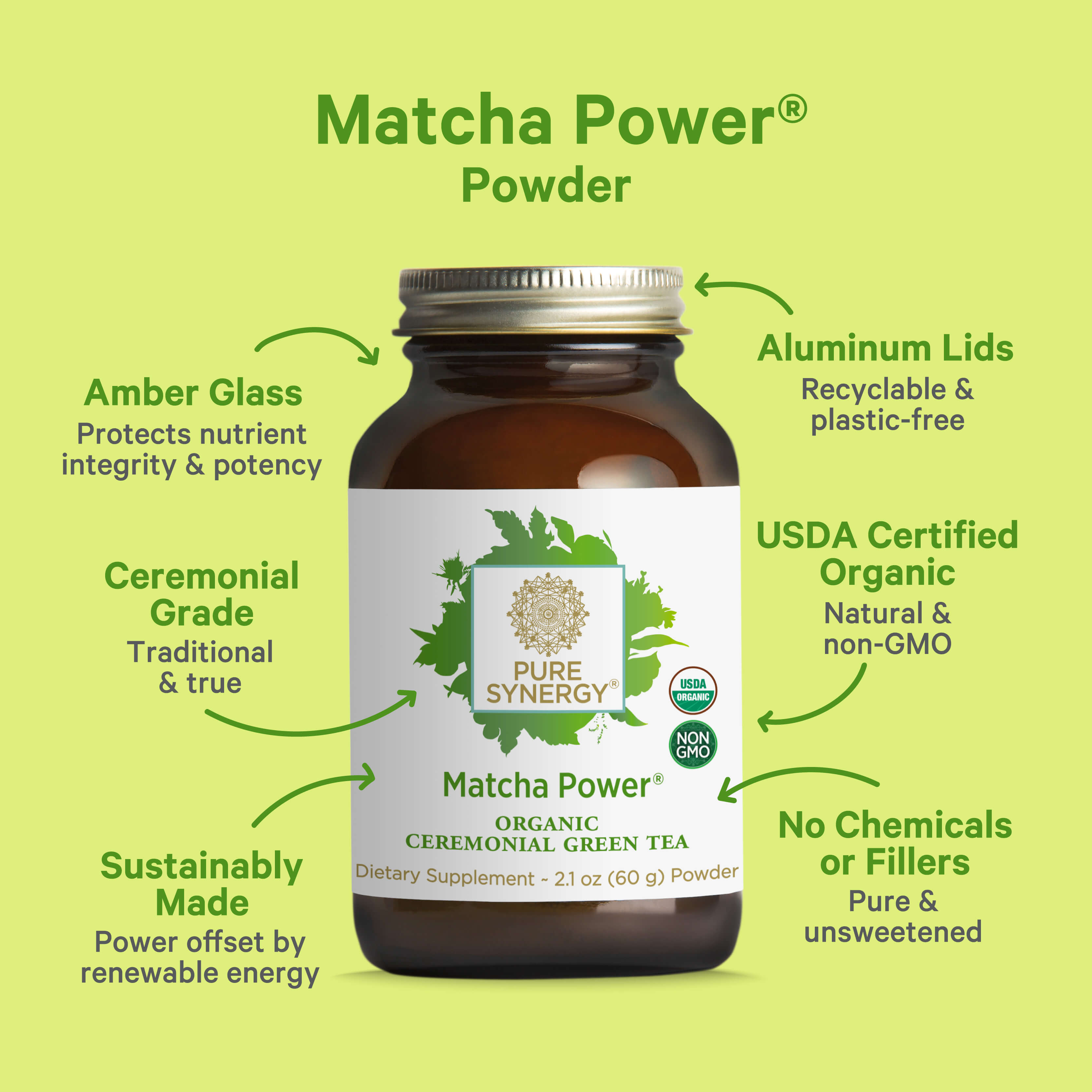 Organic Matcha Power Powder