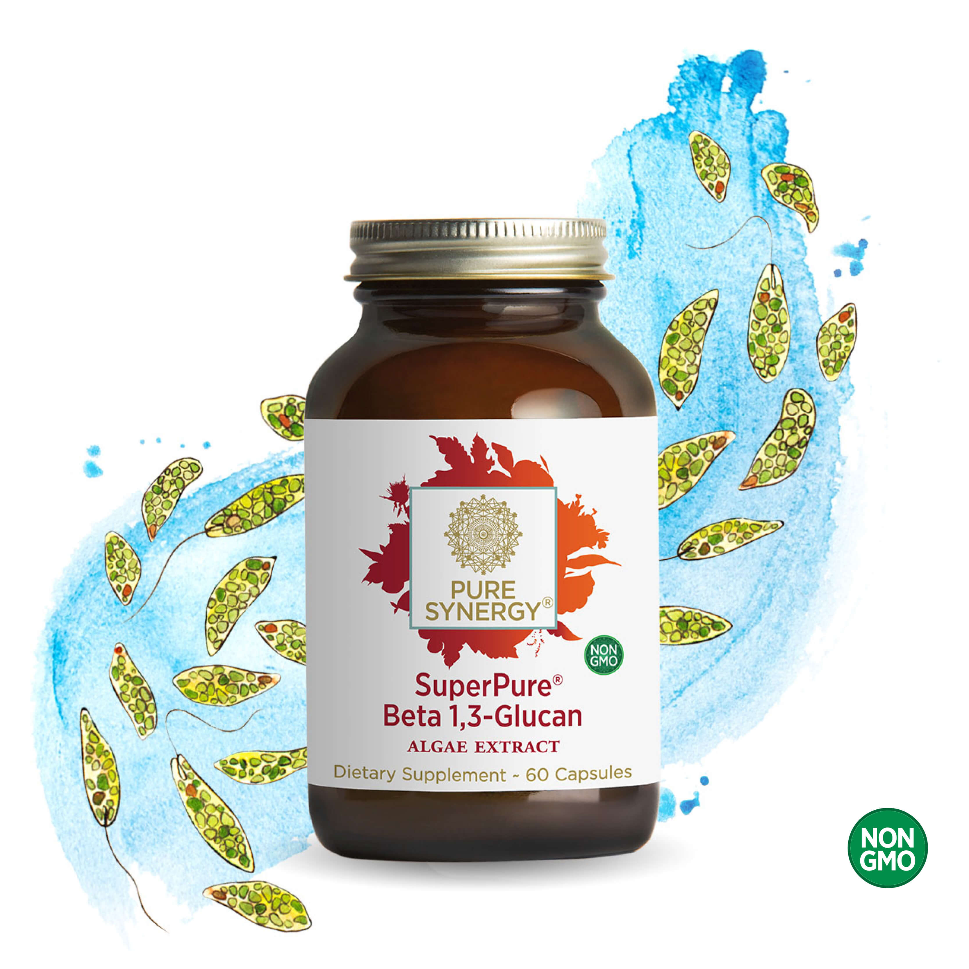 SuperPure Beta 1,3-Glucan Extract - Beta Glucan Supplement Pure Synergy SuperPure Beta 1,3-Glucan Extract - Beta Glucan Supplement Pure Synergy